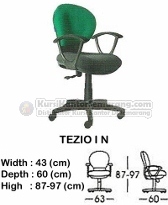 Kursi Sekretaris & Staff Indachi Tezio I N
