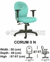 Kursi Sekretaris & Staff Indachi Corum II N