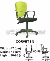 Kursi Sekretaris & Staff Indachi Corvet I N
