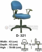 Kursi Sekretaris & Staff Indachi D-321