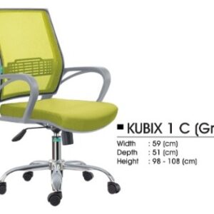 Kursi Kantor Donati Decco-KUBIX 1 C GREY