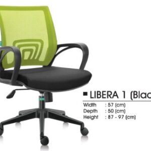 Kursi Kantor Donati Decco-LIBERA 1 BLACK
