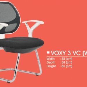 Kursi Kantor Donati Decco-VOXY 3 VC WHITE